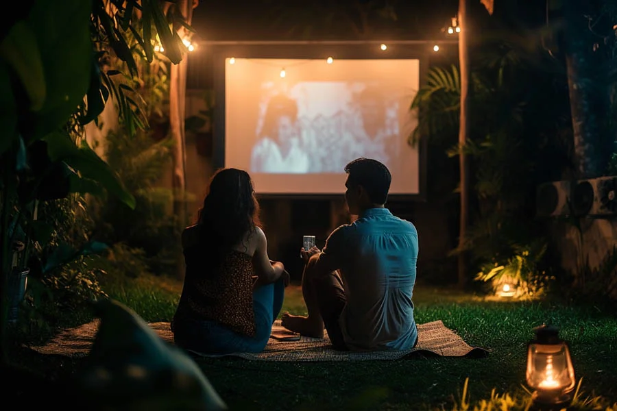 projector movies